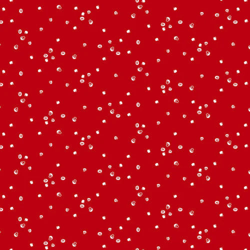 Raspberry Ripple Red Mushroom Dot