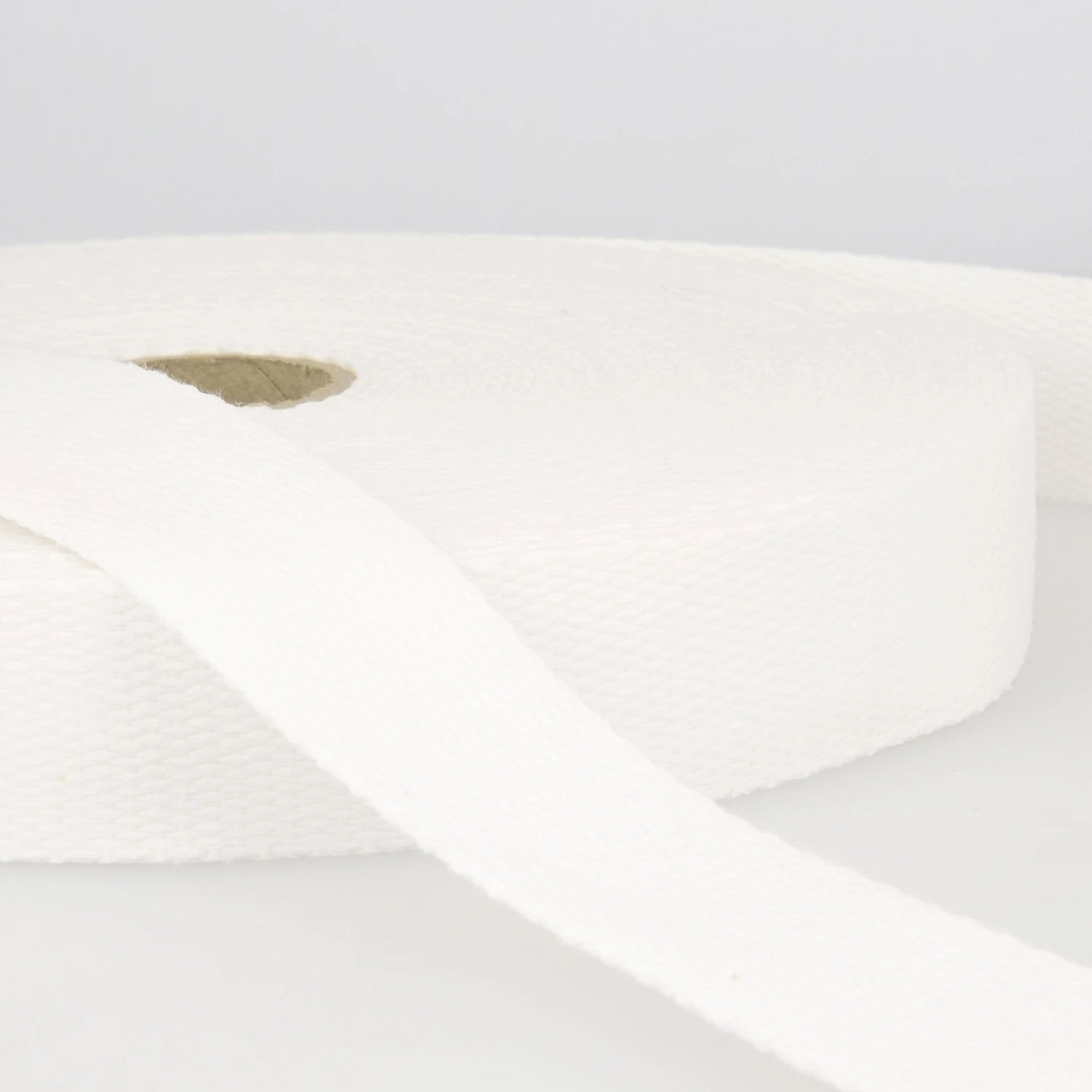 White Cotton Webbing 1-1/2in (40mm)