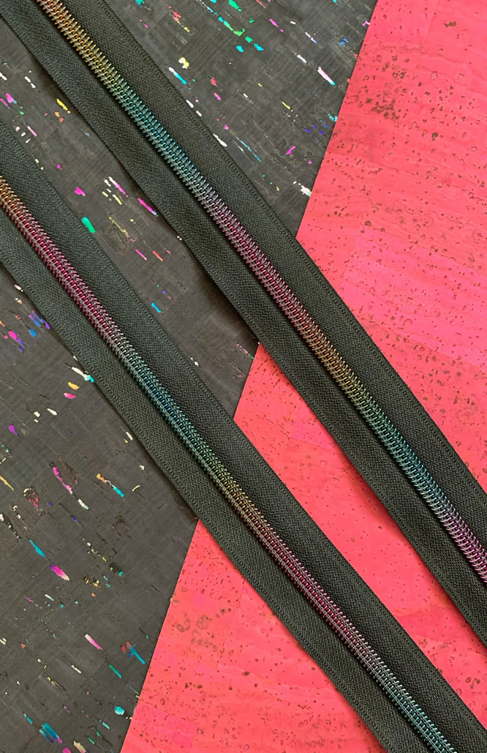 Wide Striped Zipper Tape