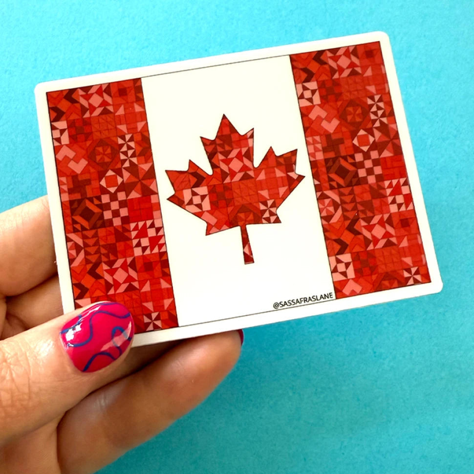 Canada Quilt Sticker
