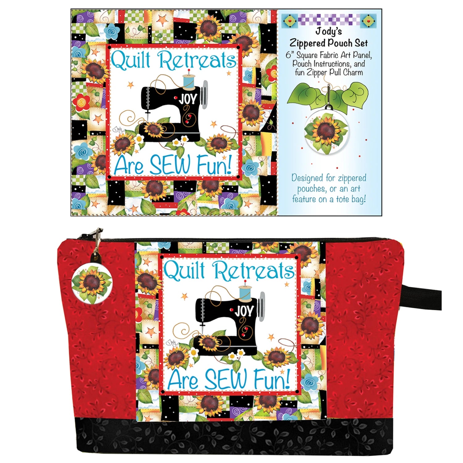 Zipper Pouch Set Quilt Retreats Sew Fun
