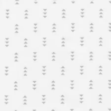 Triangles Silver Flannel