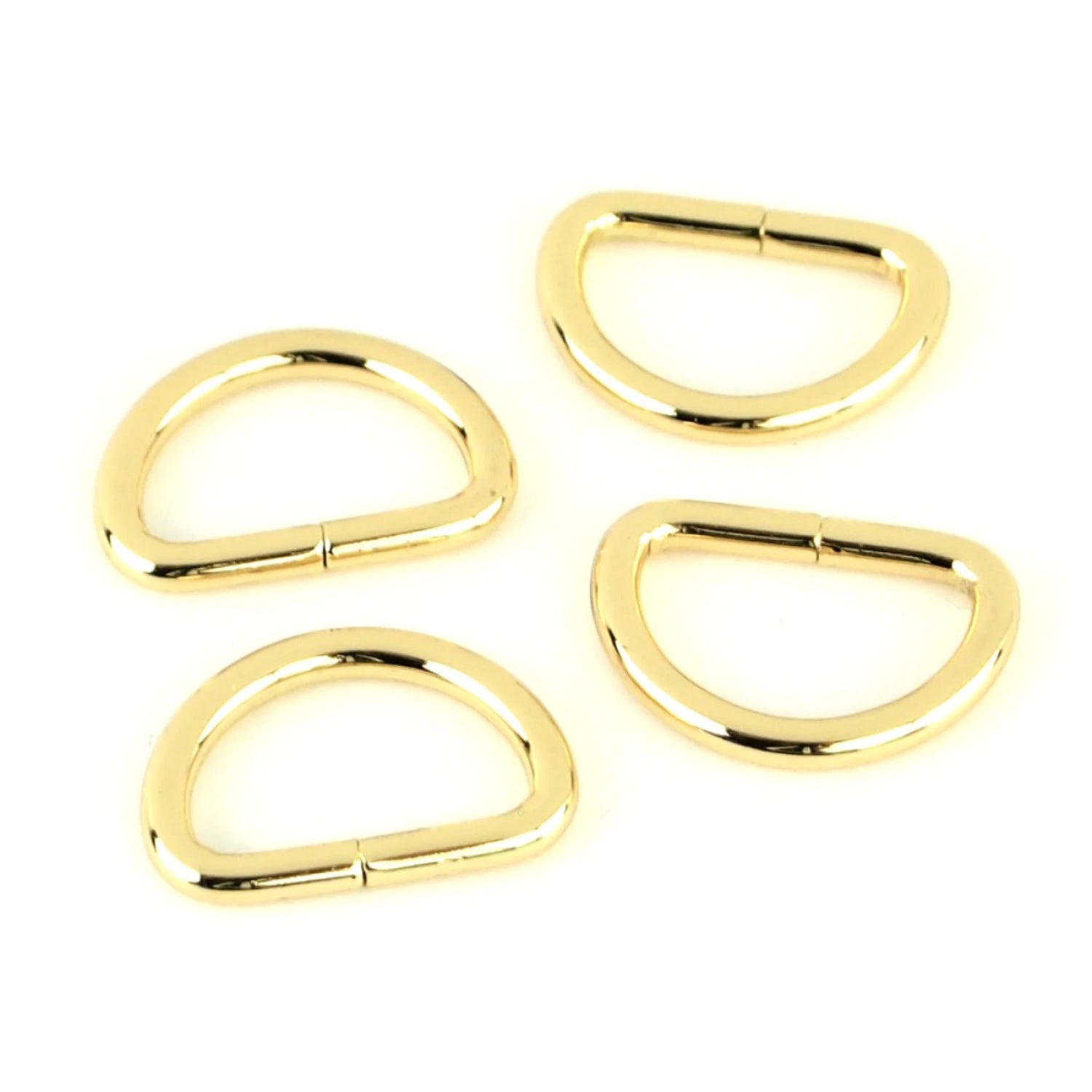 Metal D-rings 3/4"