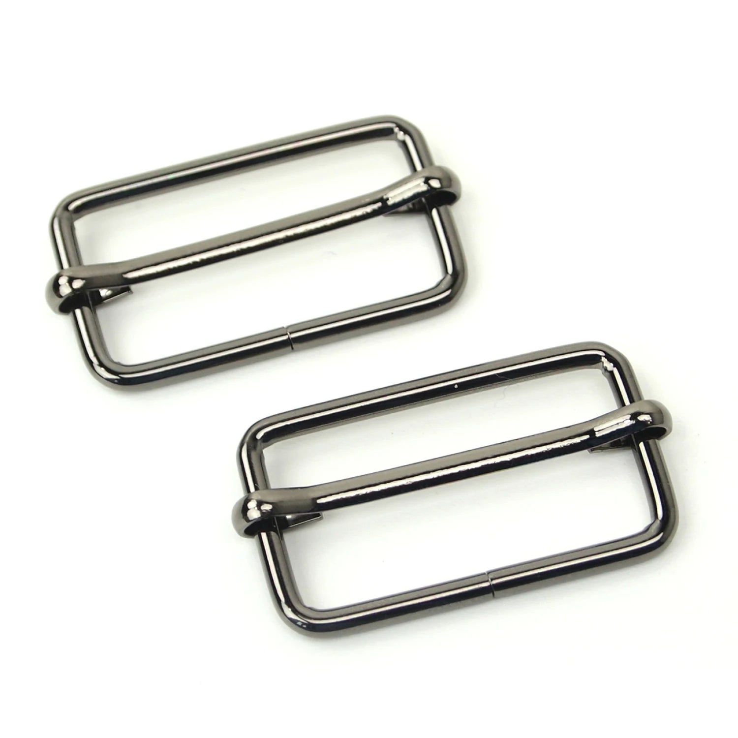 Slider Buckles -  1 1/2" Gunmetal (Copy)