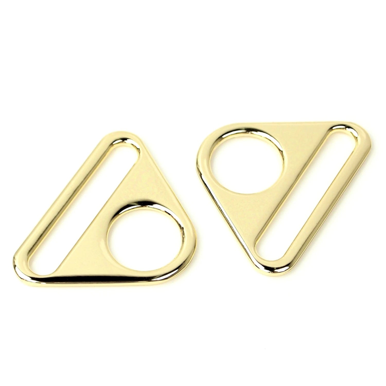 Triangle Rings -  1 1/2" Gunmetal