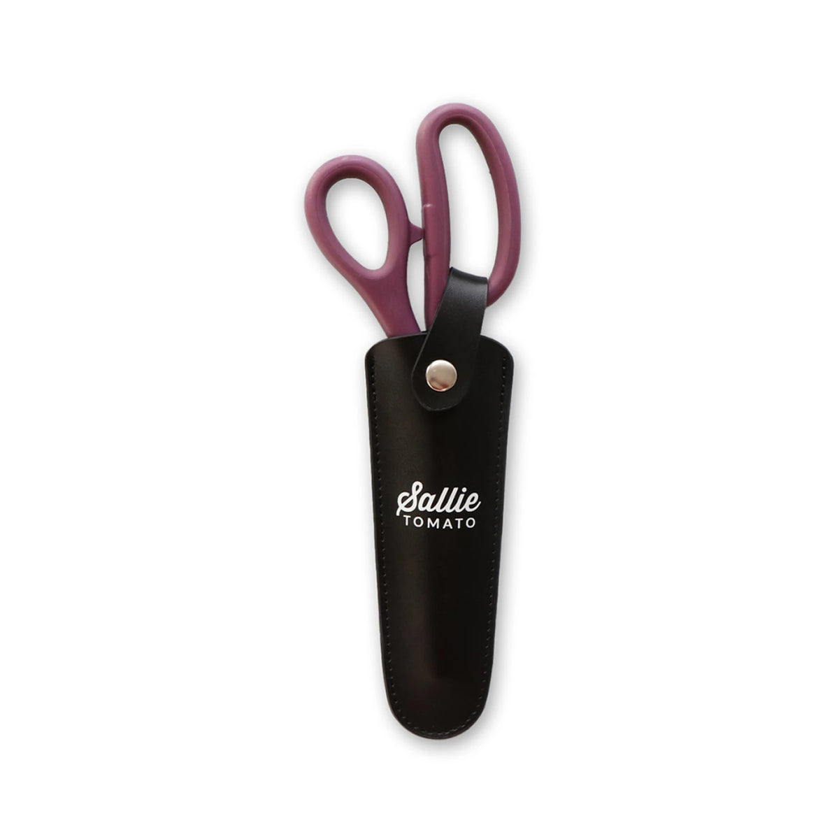 Sallie Tomato Pinking Shears & Leather Sheath