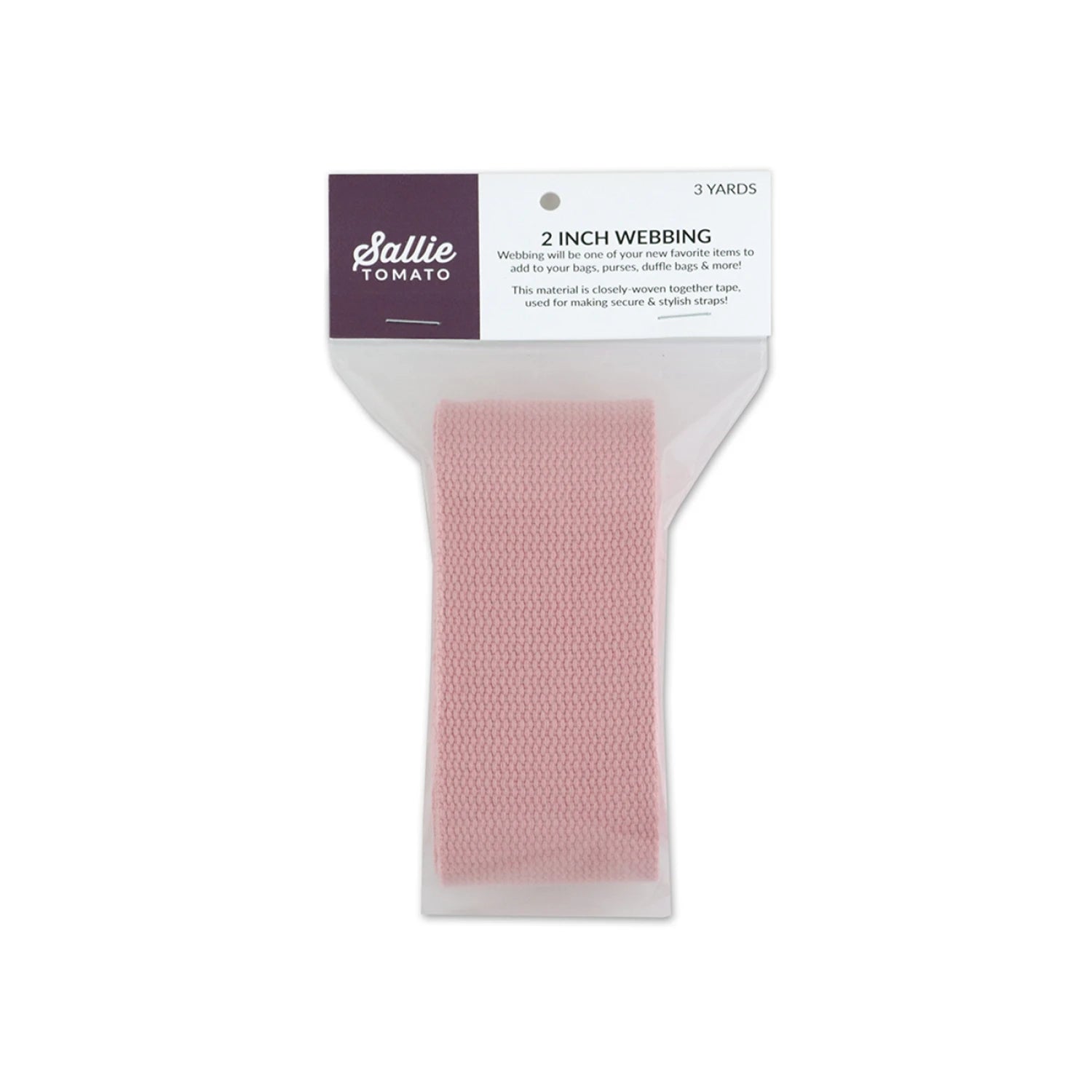 Cotton Webbing Rose 2" - 3 Yards