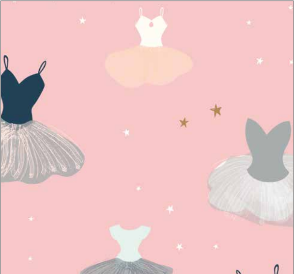Spin and Twirl-Peach Ballerina Dresses