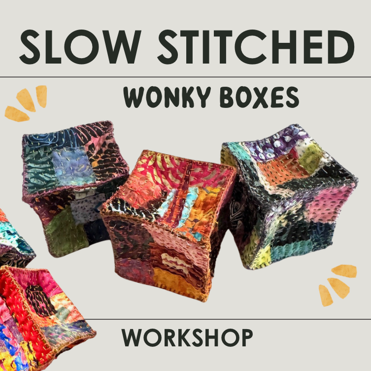 Embellished Wonky Boxes Workshop