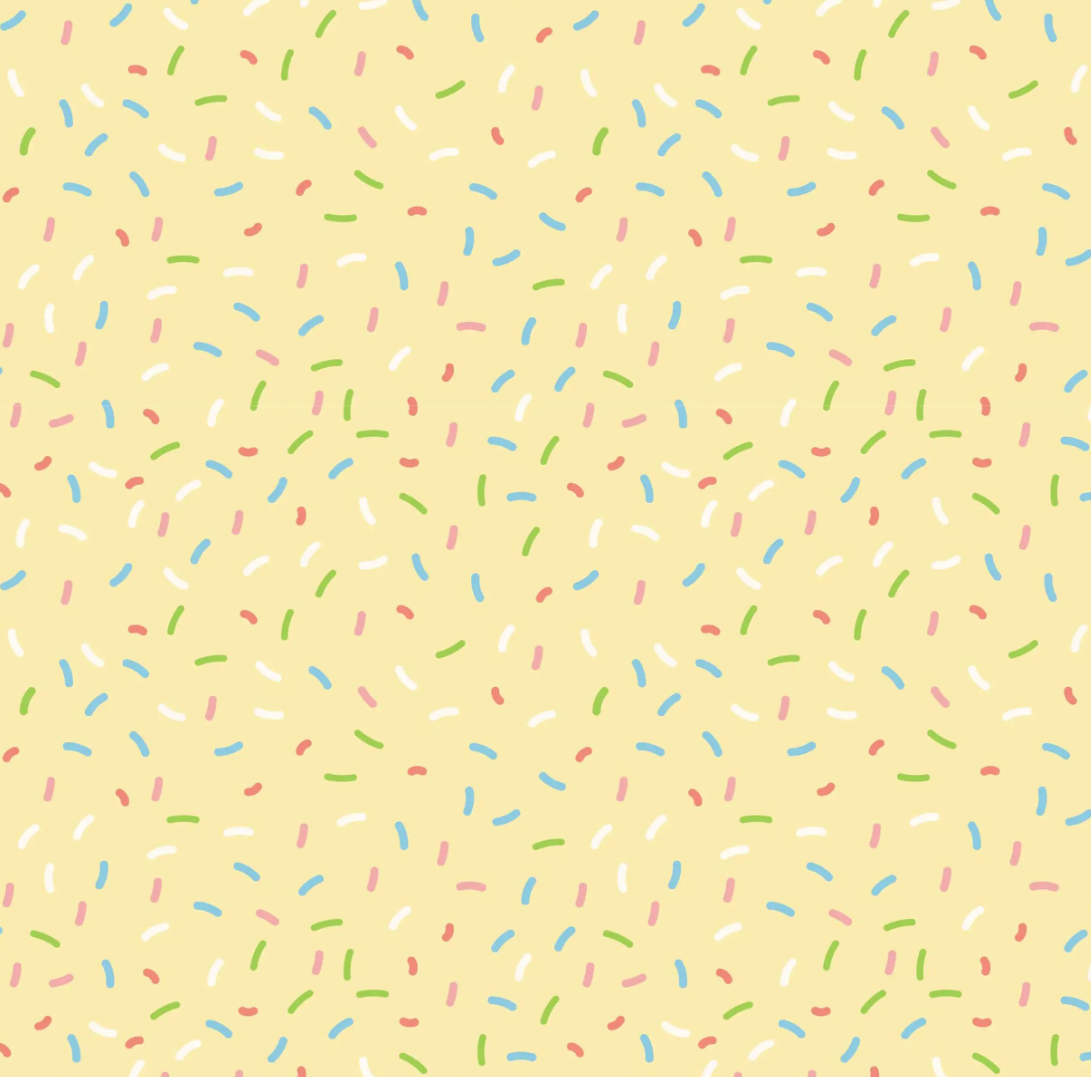 Sundaes by the Sea Sprinkles - Yellow