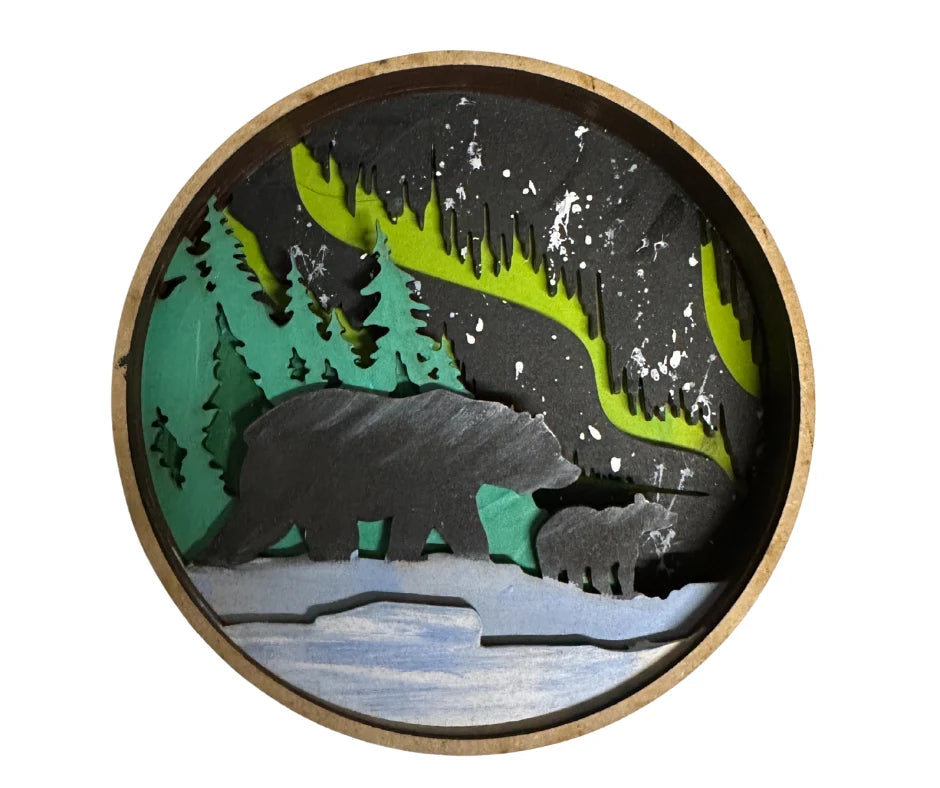 Bear Paint by Layers Kit