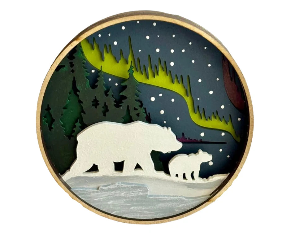 Bear Paint by Layers Kit