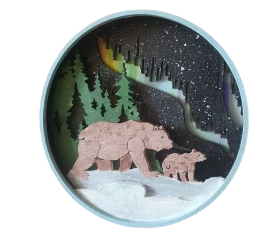 Bear Paint by Layers Kit
