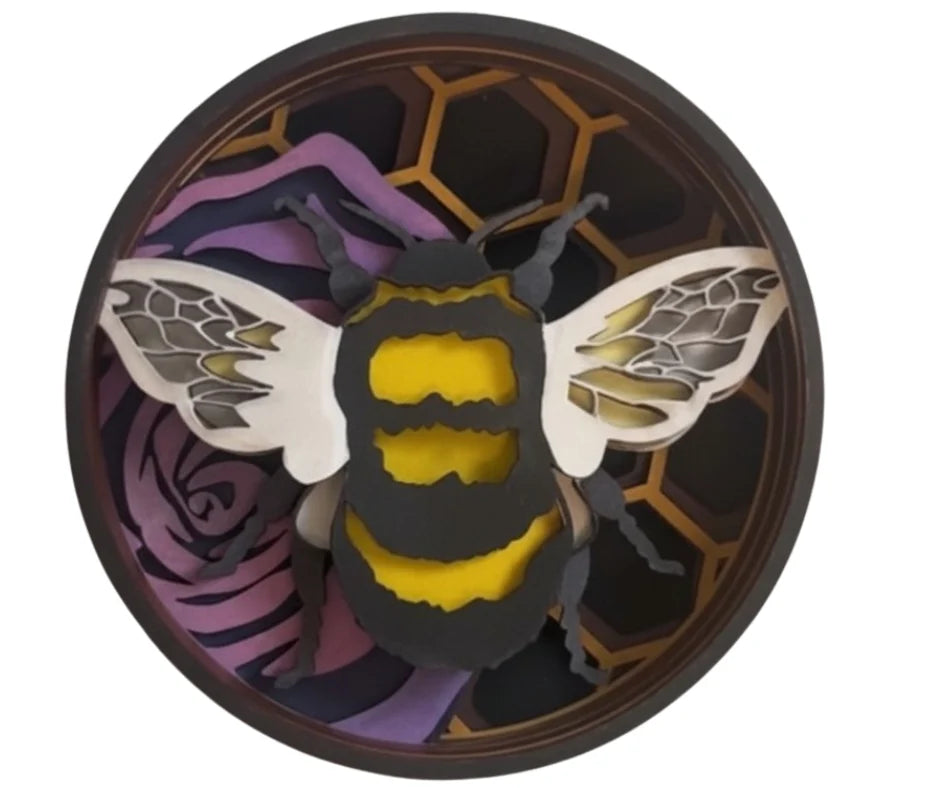 Bee Happy Paint by Layers Kit