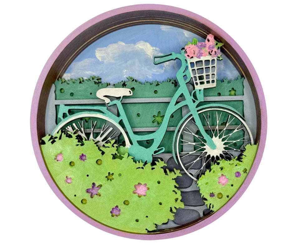 Bicyclette Paint by Layers Kit