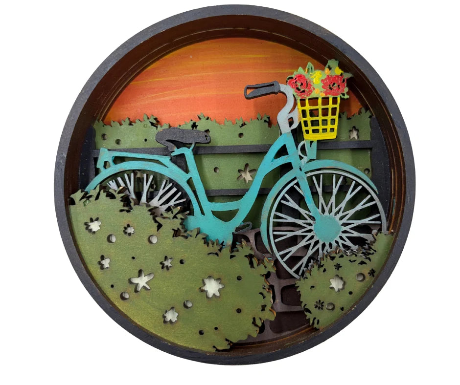 Bicyclette Paint by Layers Kit