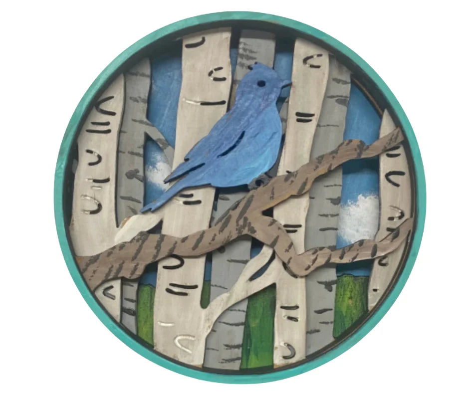 Bird Shadow Paint by Layers Kit