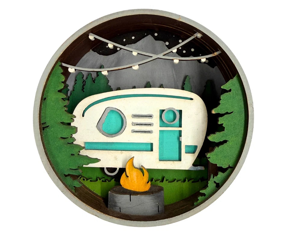 Glamping Paint by Layers Kit