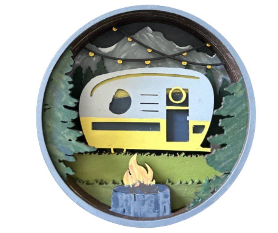 Glamping Paint by Layers Kit