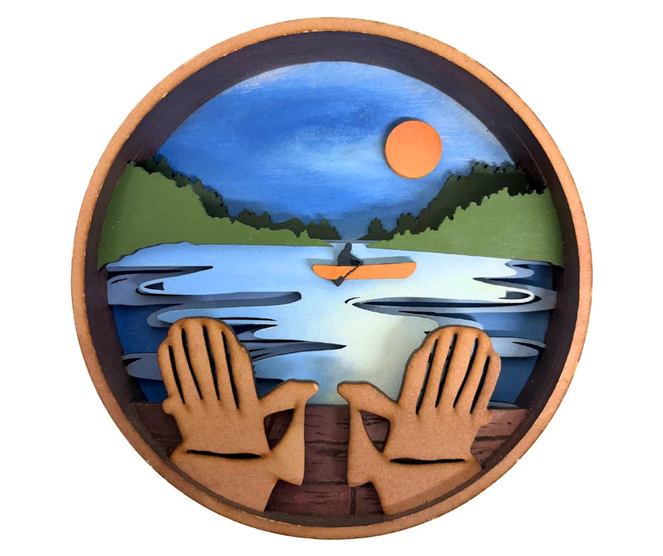 Lake Life Paint by Layers Kit