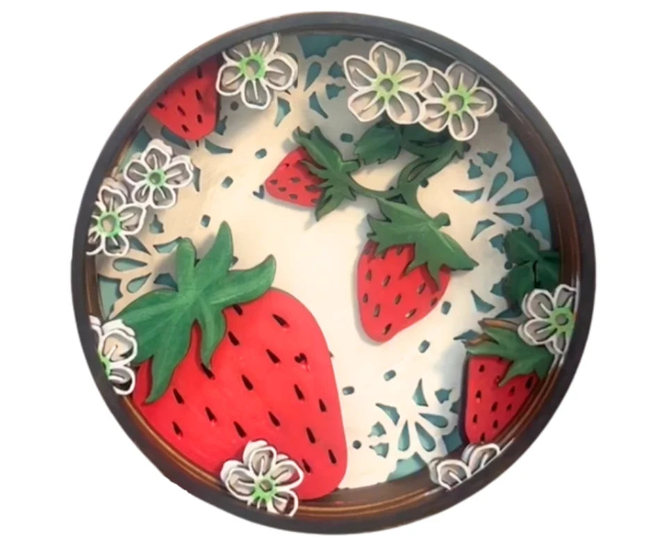 Strawberry Kisses Paint by Layers Kit