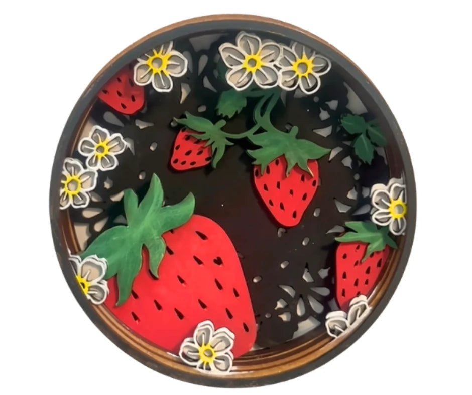 Strawberry Kisses Paint by Layers Kit