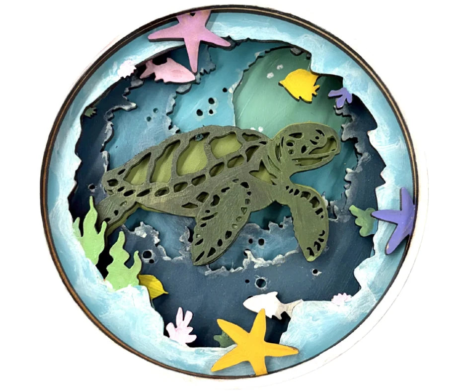 Turtally Awesome Paint by Layers Kit