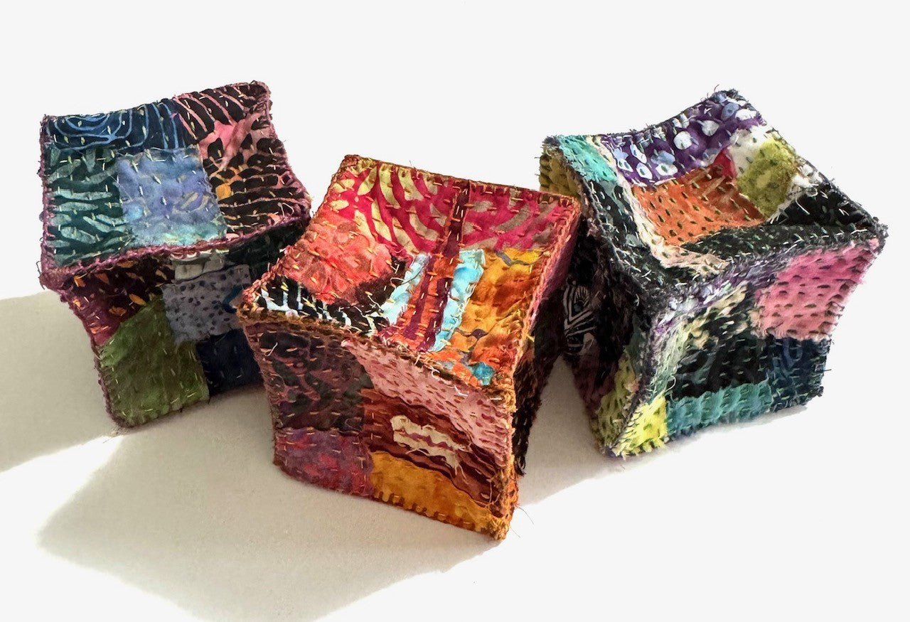 Embellished Wonky Boxes Workshop