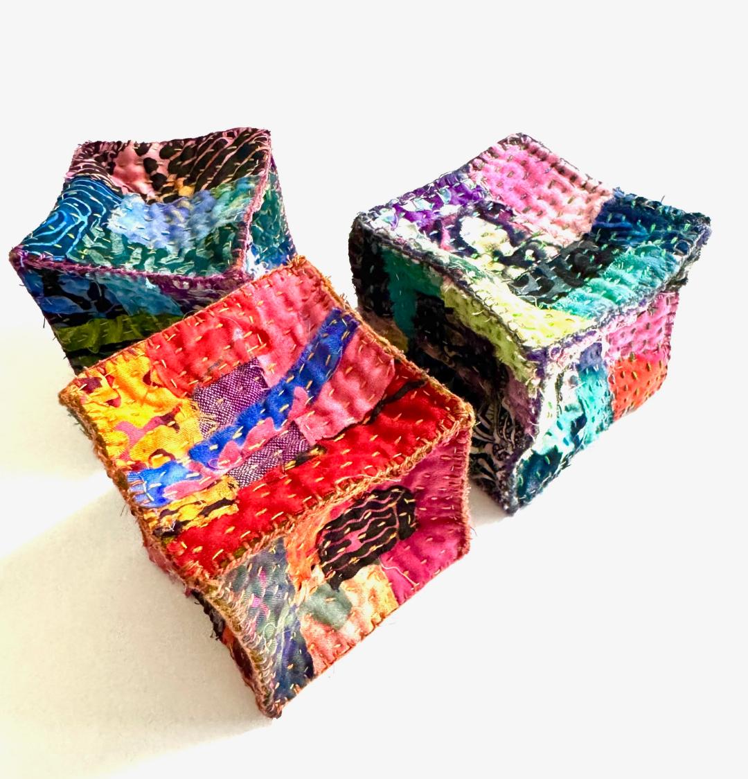 Embellished Wonky Boxes Workshop
