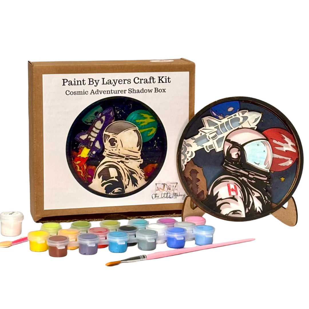 Cosmic Adventurer Paint by Layers Kit