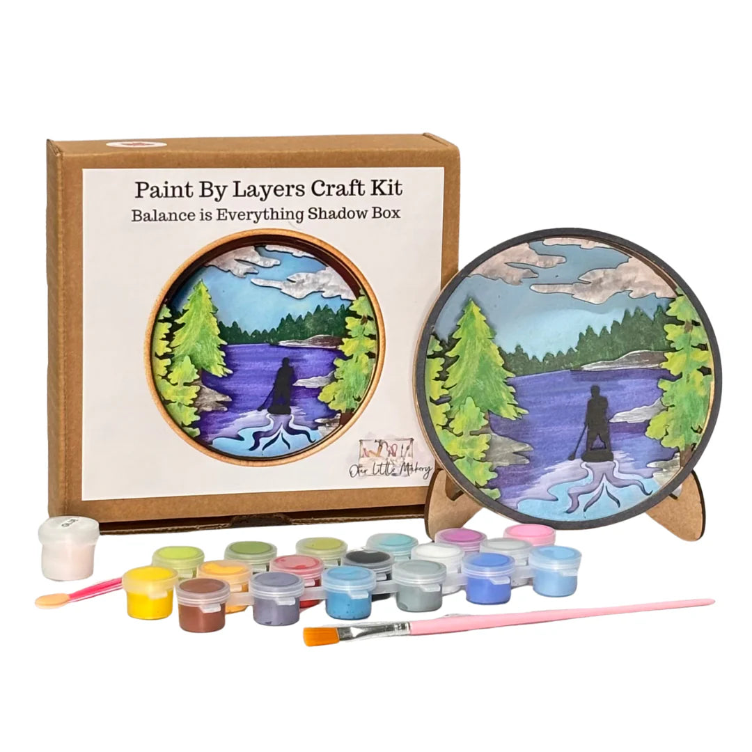 Balance is Everything Paint by Layers Kit