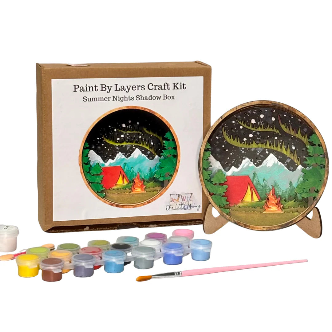 Summer Nights Paint by Layers Kit