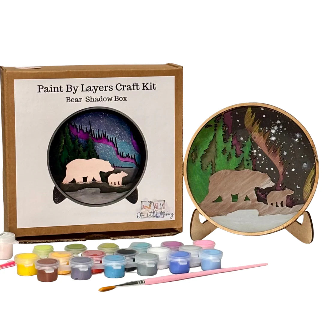 Bear Paint by Layers Kit