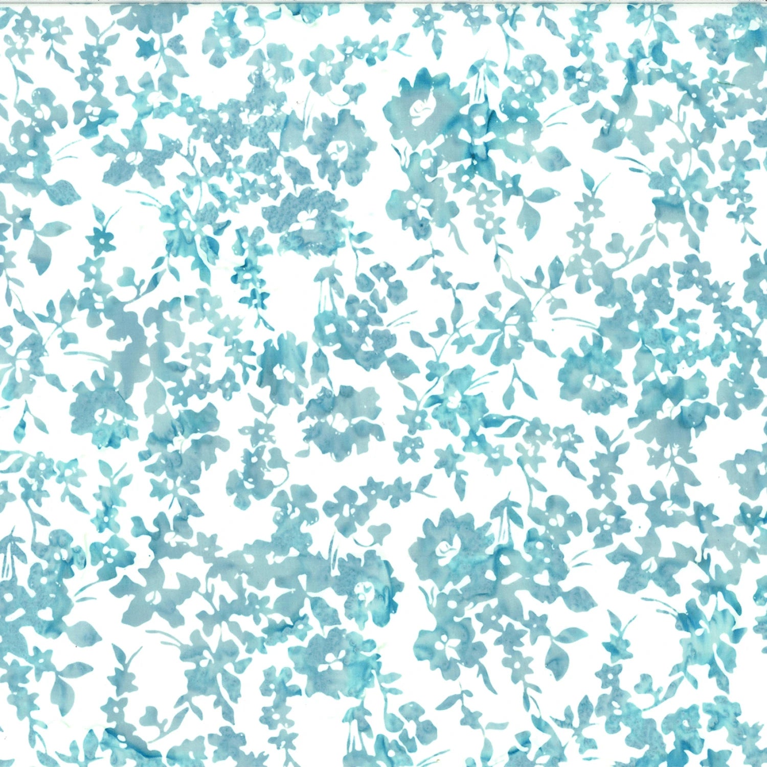 Aqua Floral Bali Batik