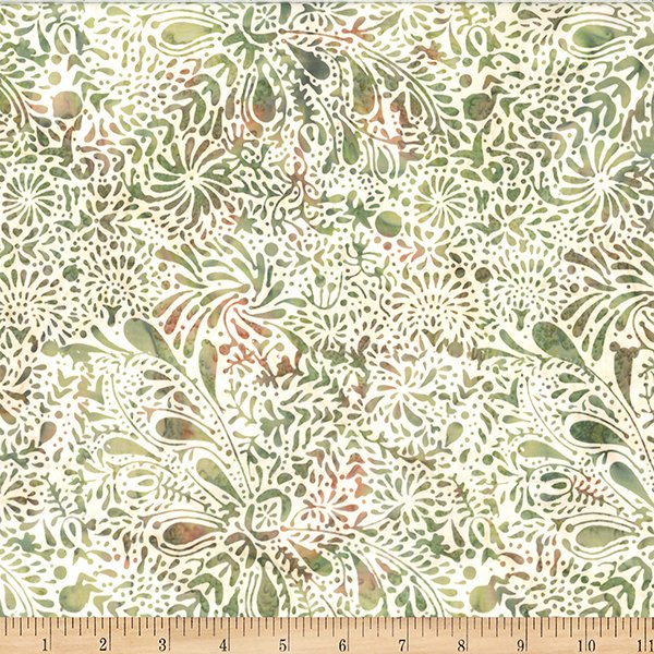 Leaf Paisley Bali Batik