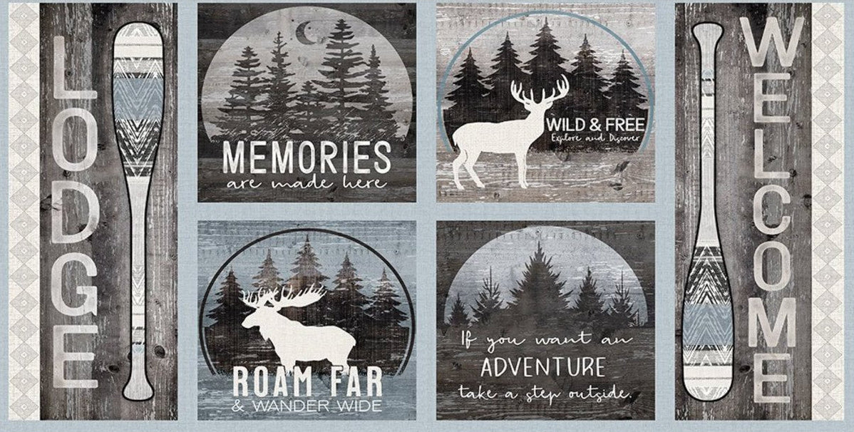 Wild Woods Lodge Panel