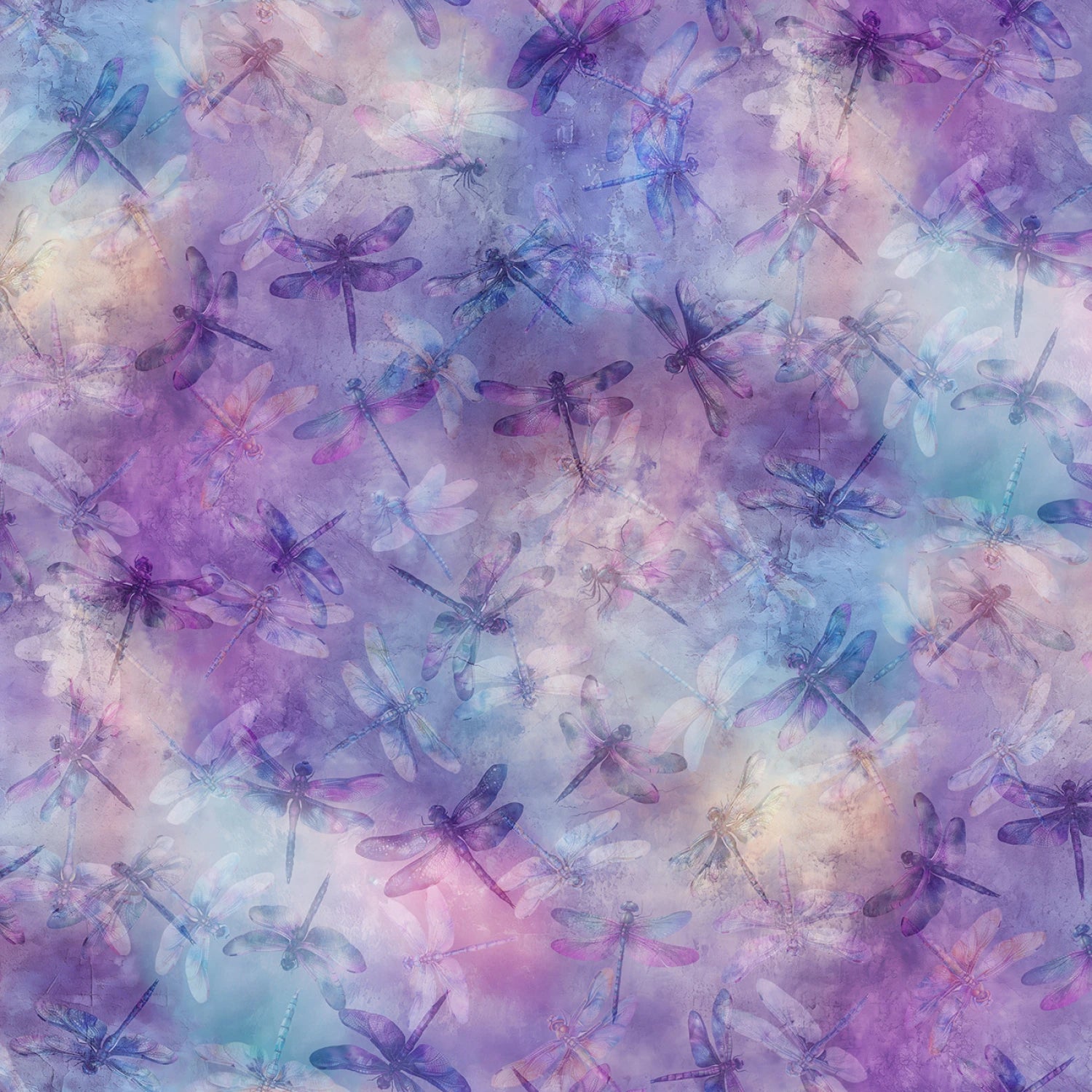 Wings Over Wildflowers Hyacinth Dragonfly Blender