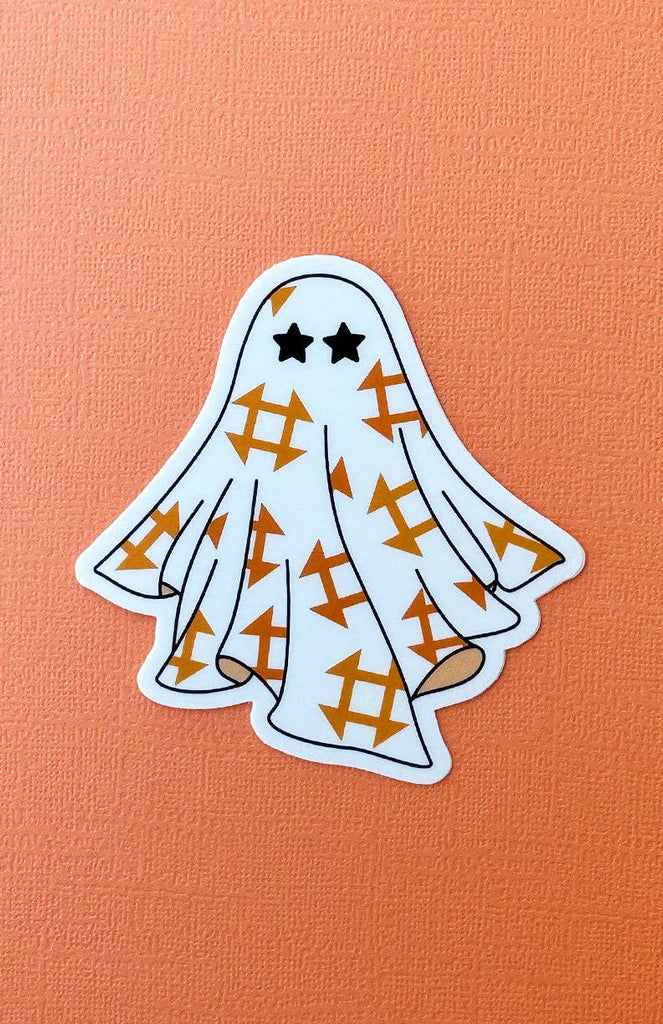 Quilt Ghost - Sticker