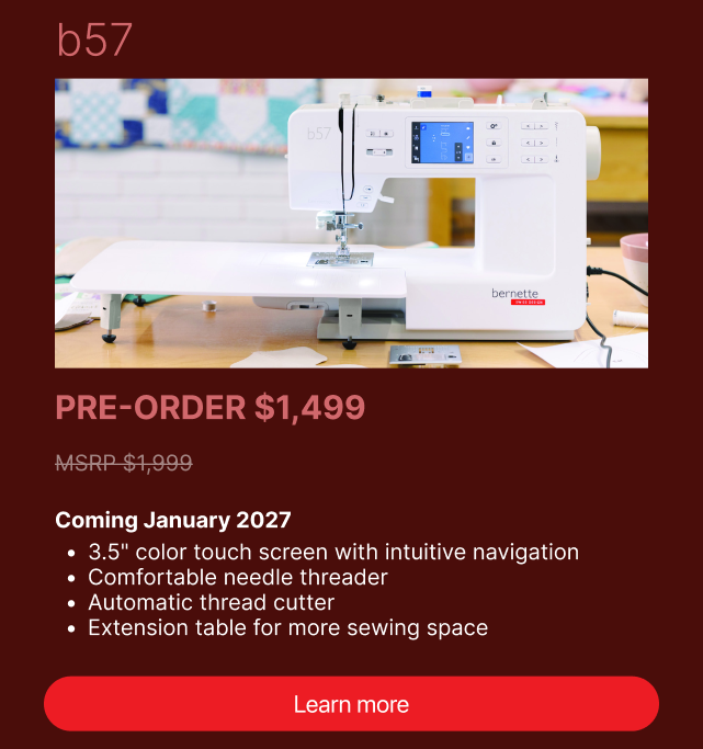 bernette b57 - Pre-order Arriving October 2026