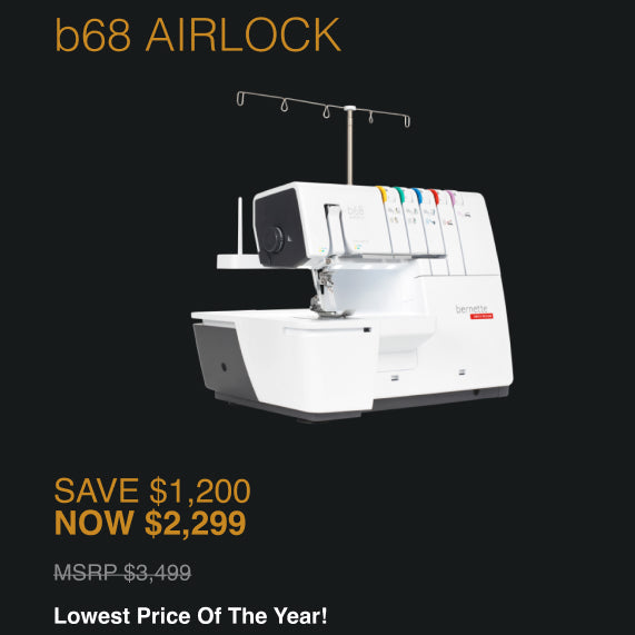 bernette b68 Airlock - BEST PRICE OF THE YEAR
