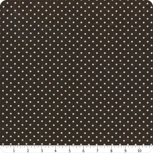 Blackberry Bramble Black Ivory Small Dot