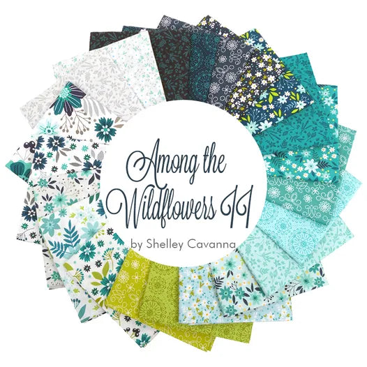 Among the Wildflowers 40 Piece Fat Quarter Bundle