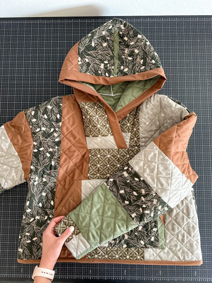 Quilted Hoodie