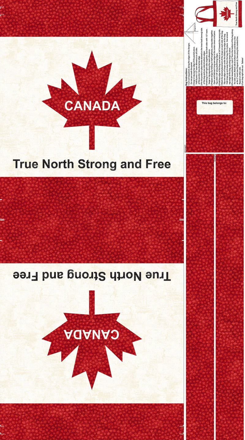 Canadian Classics 3 Canvas Bag Panel