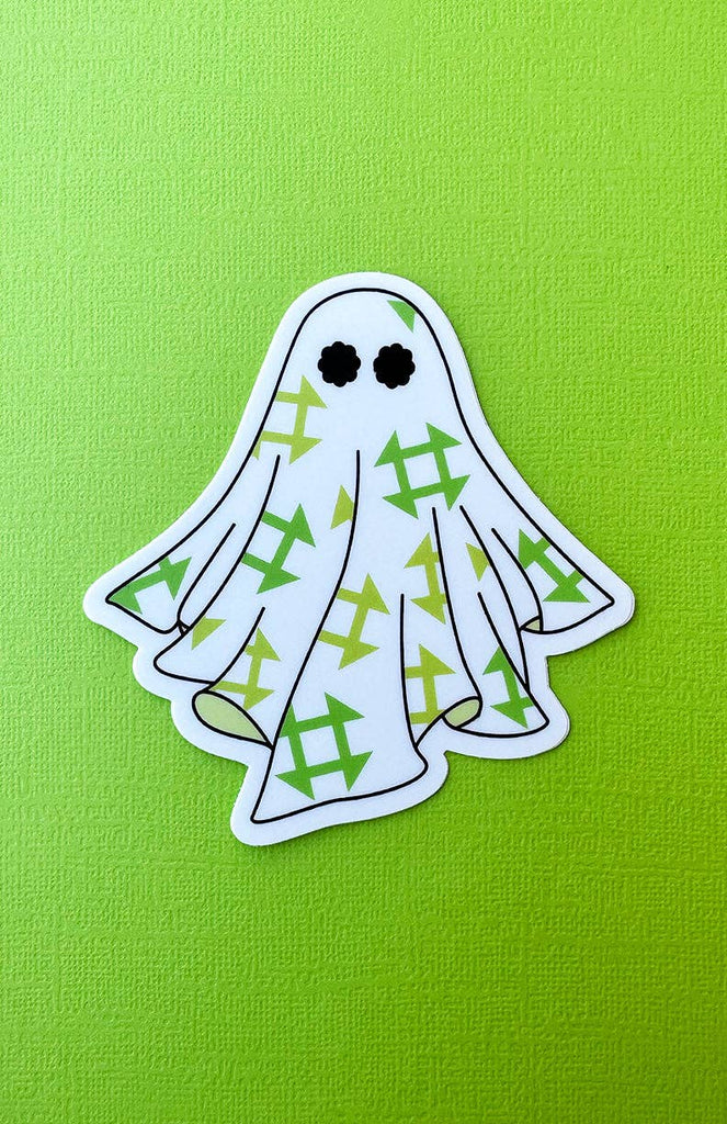 Quilt Ghost - Sticker