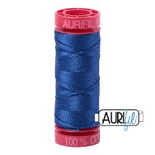 Aurifil 2735 - Medium Blue 12 wt 50m