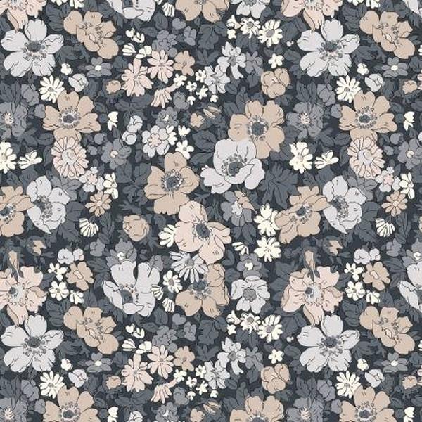 Liberty Flower Show Grey Fat Quarter BundleFat