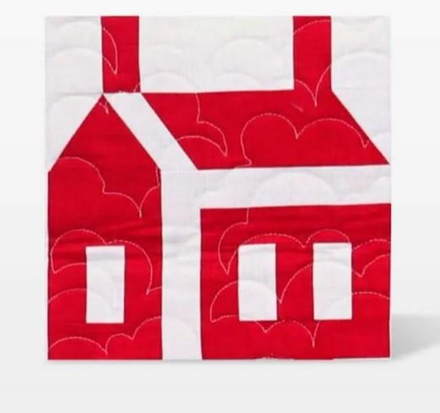 Accuquilt GO! Pieced Schoolhouse Die (9" Finished)