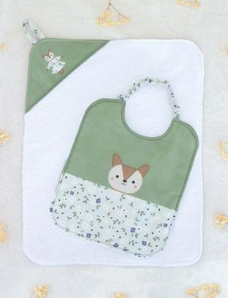 Coccolini Bib & Nursery Towel DIY Set