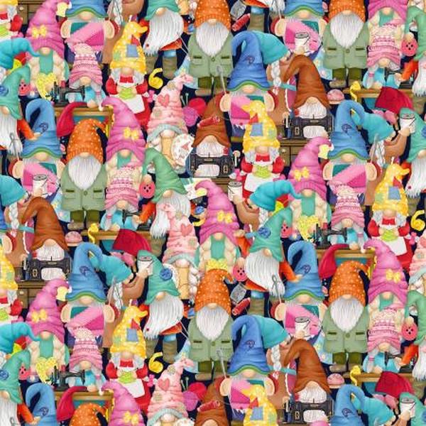 Sew Many Gnomes Fat Quarter Bundle